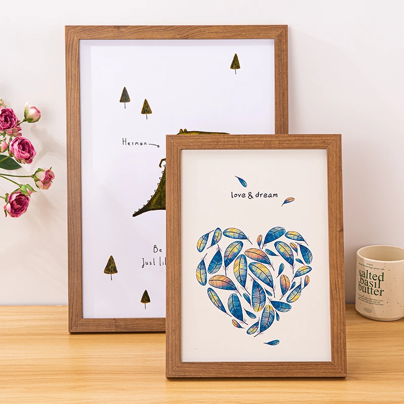 Modern MDF Photo Frame Display 1