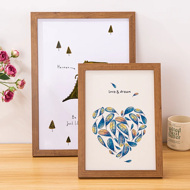 Modern MDF Photo Frame Display 1