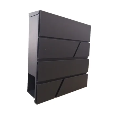 37x33x12cm Mailboxes Upscale Iron Art European Villa Outdoor Wall Hanging Waterproof wall mounted mailbox