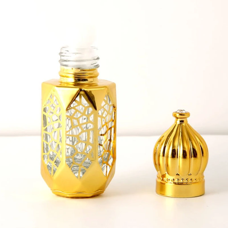 EXCEART 2pcs Glass Roller Bottles Golden Hollow Roll on Bottle Glass  Massage Roller Bottles for Essential Oils, Aromatherapy, Perfumes and Lip  Balms price in Saudi Arabia,  Saudi Arabia