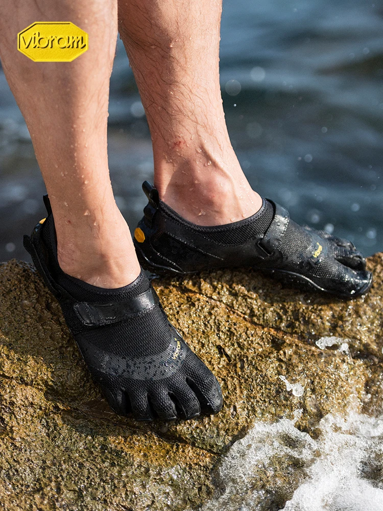 Vibram fivefingers watersports v-aqua upstream megagrip surf caiaque homem  descalço cinco dedos sapatos de água para homem _ - AliExpress Mobile