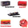 Bburago 1:43 F1Red Bull Rb20 Hardcover #1 Max Verstappen #11 Perez Ferrari SF24 #16 #55 sf23 Monza model cars RB19 Miami GP 1