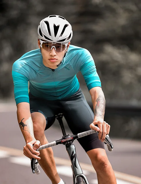 Completo Ciclismo Uomo Maglia Da Ciclismo INBIKE Traspirante