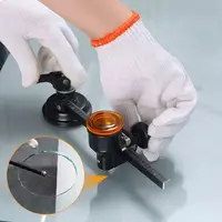 Circular Glass Cutter Glass Compass Gauge Cutter Alloy Adjustable Compasses Suction Cup Cutter Window Hole Opener Glass Process 1