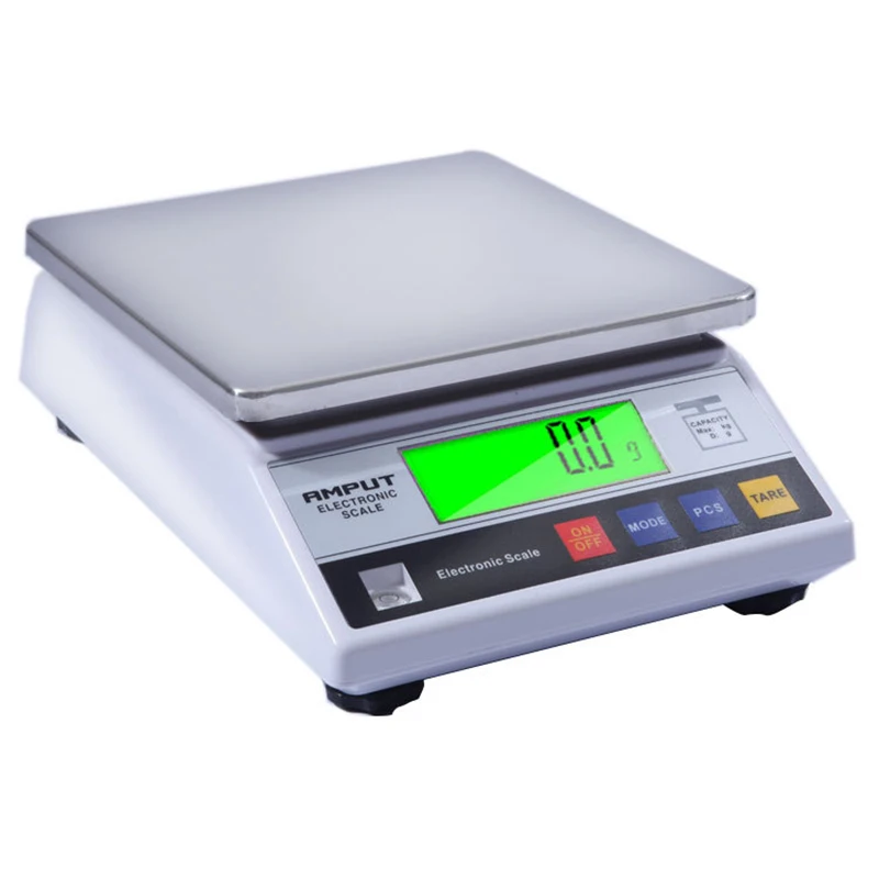 3kg 5kg 6kg 7.5kg 10kg x 0.1g Digital Precision Industrial Weighing Scale Balance Counting Table Top Scale Electronic Laboratory digital scale,weighing tools