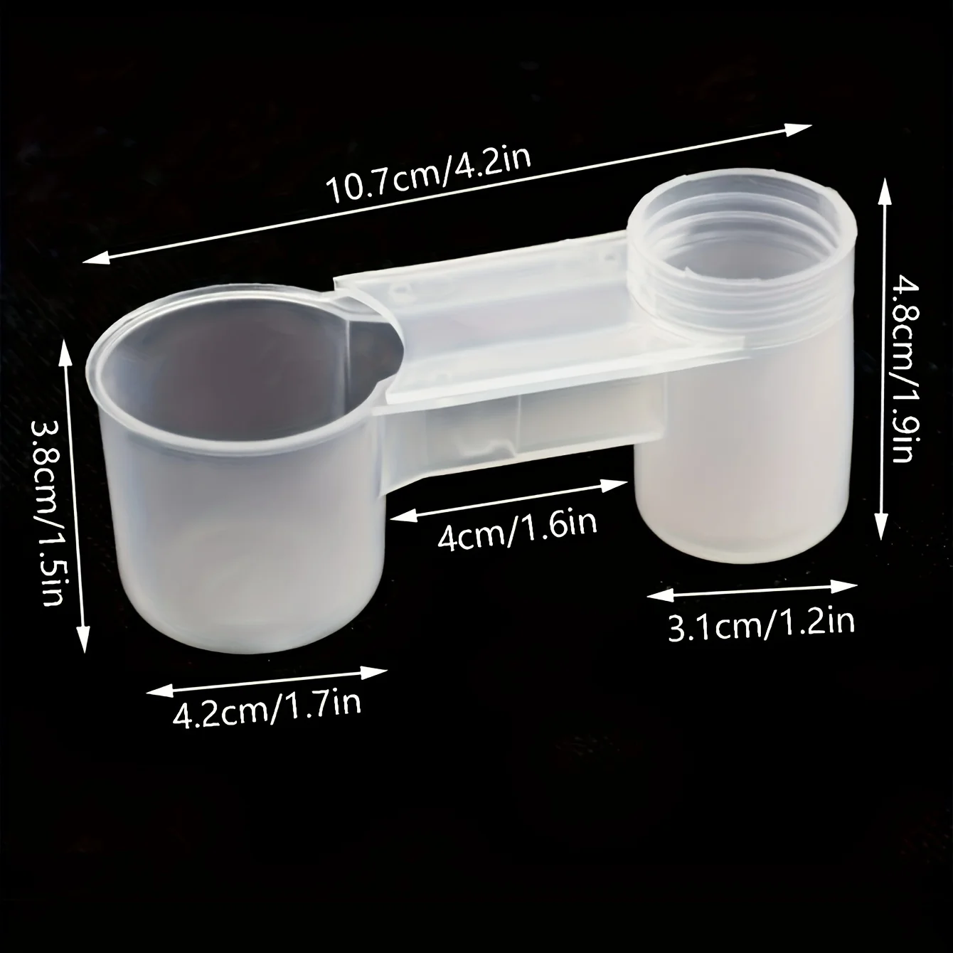 1/5/10 Bird Double Mouth Faucet Automatic Drinking Water Device, No Battery Required