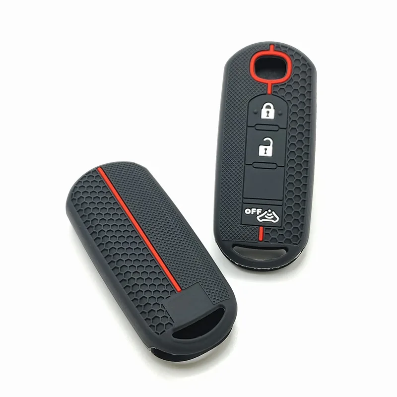 Key Case Cover Epoxy Spot Mazda CX Smart 3-key Silicone Car Key Remote Control Bag