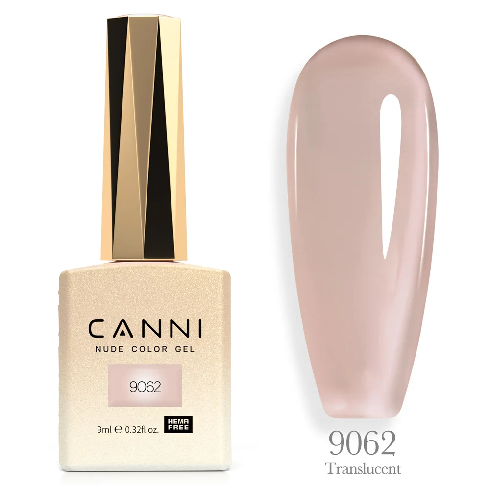 Canni HEMA-Free TPO-Free Transparent Nude Jelly Nail Gel Lacquer - 9ml