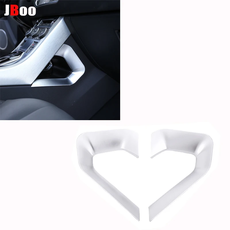 

For Land Rover Range Rover Evoque 2012-2018 Center Console Central Car Decoration U Shape Frame Cover Trim Interior Decoration