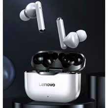 

NEW Original Lenovo LP1 TWS Wireless Earphone Bluetooth 5.0 Dual Stereo Noise Reduction Bass Touch Control Long Standby 300mAH
