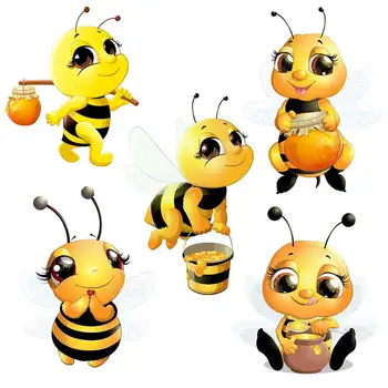 Little Bee Wall Sticker 1