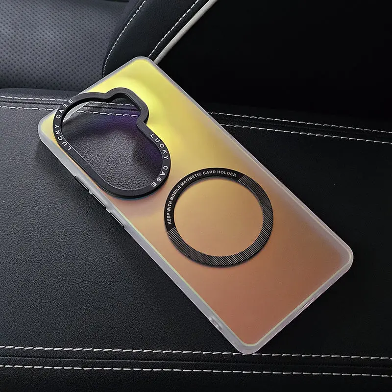 Sleek Magnetic Protective Hard Case - Laser Slim Design