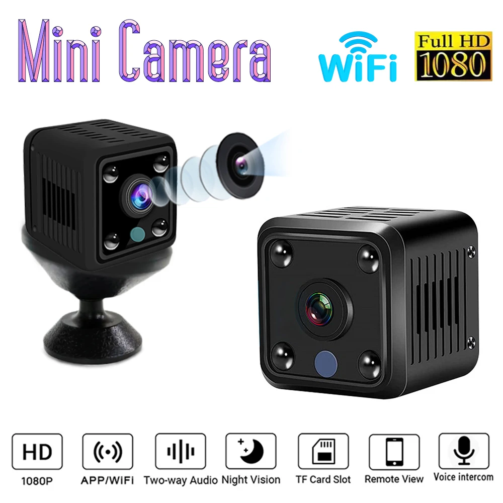 X6 Wifi Mini Camera Hd 1080p Wireless Security Surveillance Cameras ...