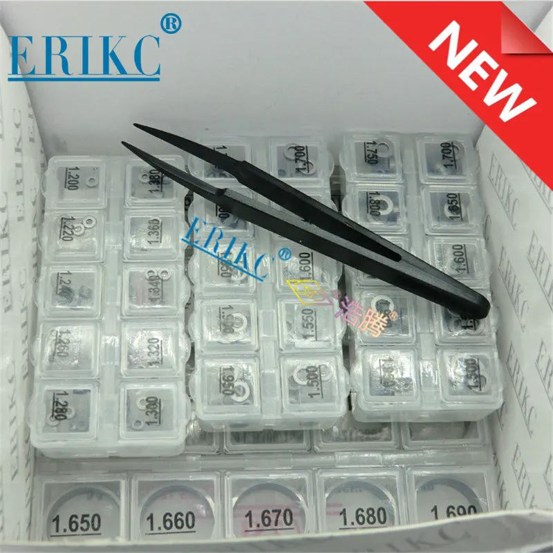 High Accuracy Adjusting Shims B21 B23 B24 B27 Common Rail Injector Nozzle Valve Gasket Diesel Injector Washer For Denso injector washer shims