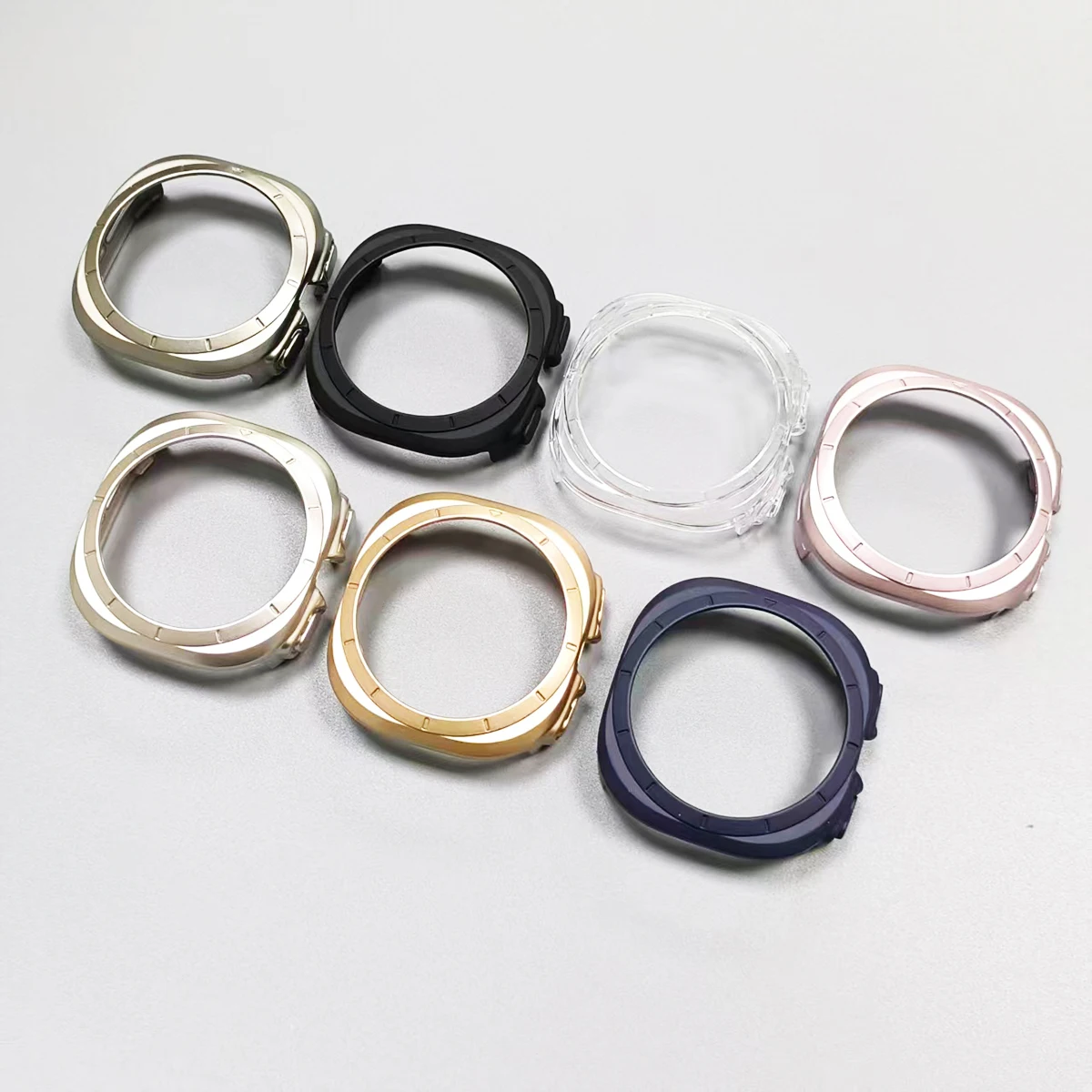Premium Hollow Frame Protective Bumper Case for Smartwatch - Ultra Durable Cover