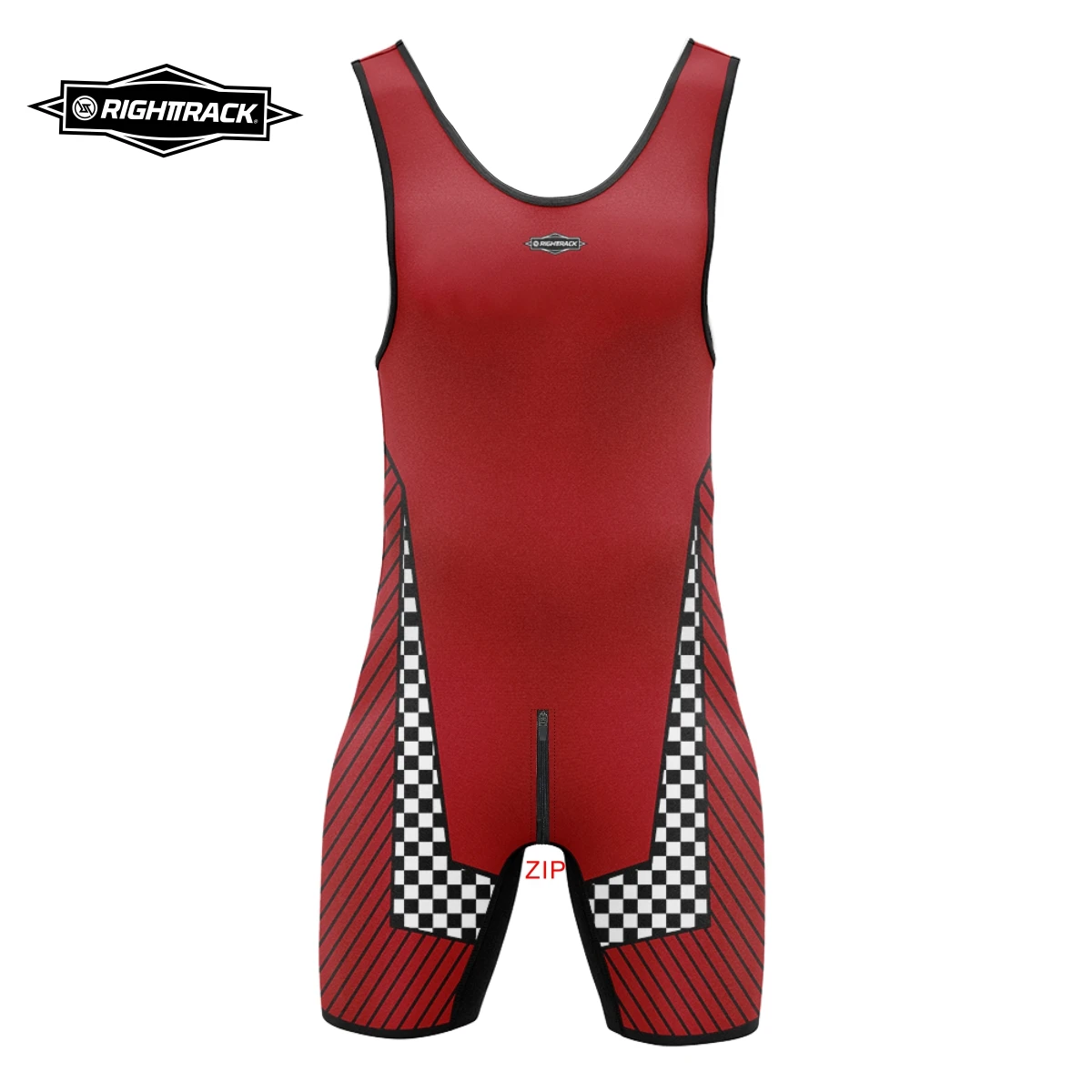Mens Wrestling Singlets Front And Back Zipper Dog SexyMan Bodysuits RT One-Piece Undershirts Powerlifting Sleeveless Sleepwear 2
