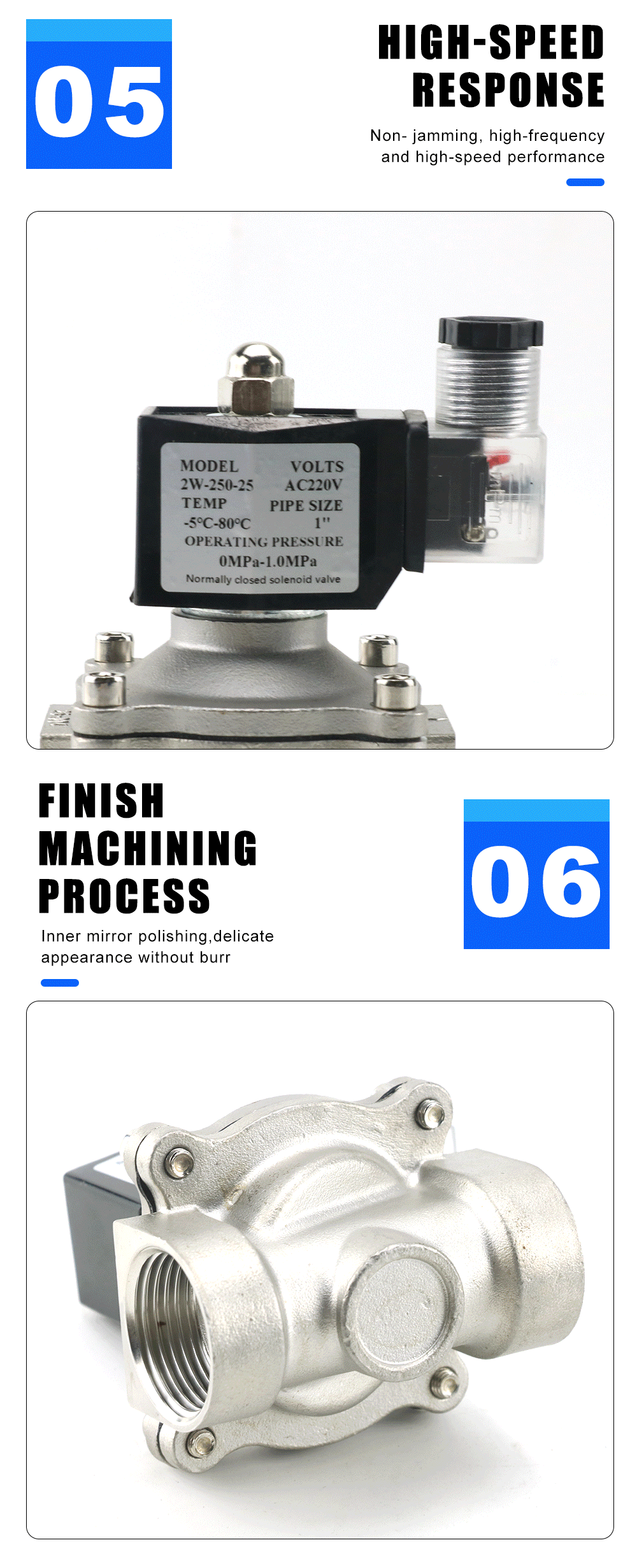 Amazon.co.jp: 電動ソレノイドバルブ 1/2 "3/4" 1 "2" 常閉電気電磁弁水 24v 230v 24V 12V ステンレス鋼  IP65 DIN コイル高温 気体と液、水(3/4",EPDM-SEAL_220AC) : 産業・研究開発用品 1/2 " 3/4" 1 "ステンレス鋼の常閉電気ソレノイド弁水 DN15 DN20 IP65 DINコイル