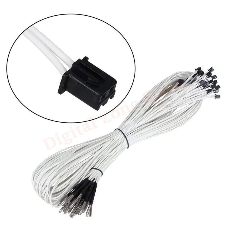 

5Pcs 1 Meter 3D Printer Heatbed Thermistor Temperature Sensor HT-NTC100K 350 Degrees for Ender 3 CR10 Hot End Parts
