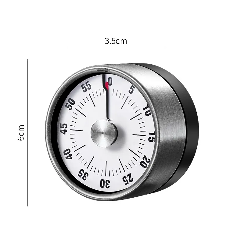 Visual timer Mechanical Countdown Timers Kitchen Classroom Baking Clock For Teaching Meeting Cookin Working 1pc
