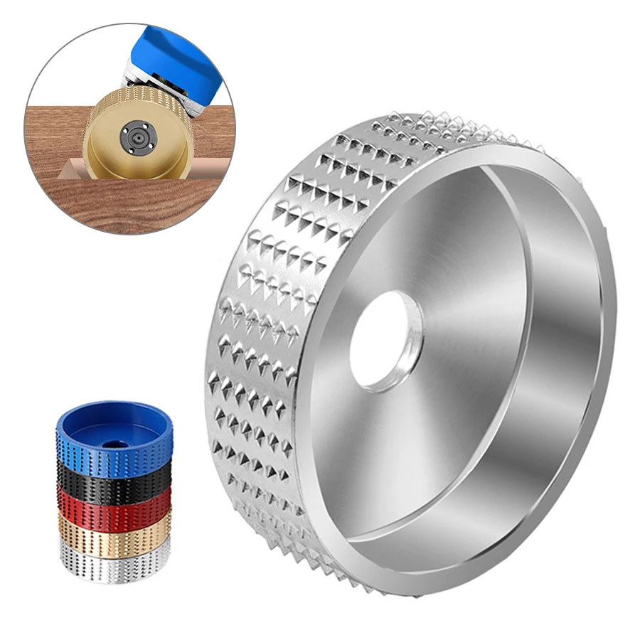 

Angle Grinder Polishing Discs Round Wood Angle Grinding Wheel Abrasive Disc Carbide Coating Sanding Carving Rotary Polish Tool