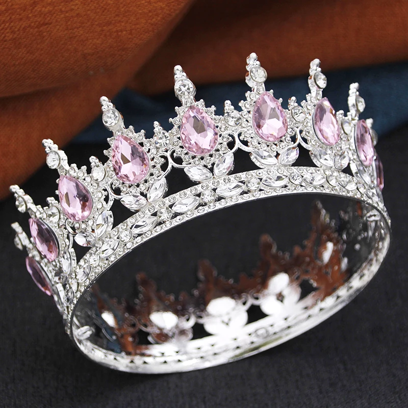 Tiara Con Strass E Zirconi - Diadema Da Principessa Per Matrimoni, Compleanni E Feste - Foto 7