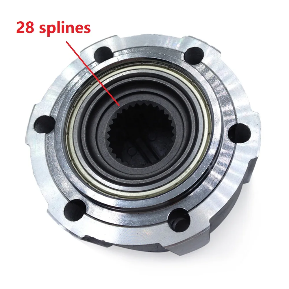40250-2s610 Free Wheel Locking Hub Padlocks 28 Splines For Nissan 4x4 D21 D22 Pickup Xterra Pathfinder Navara Auto Accessories wheel locking hub