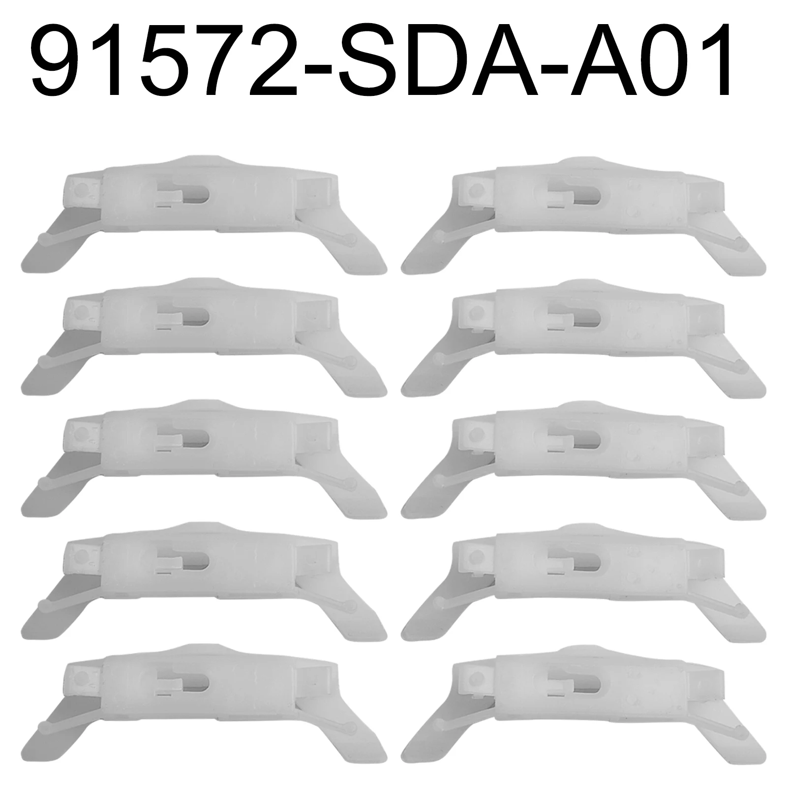 

Лёгкий в установке зажим для лобового стекла крыши 10 шт. 91572-SDA-A01 прямая установка электрических компонентов для Acura TSX