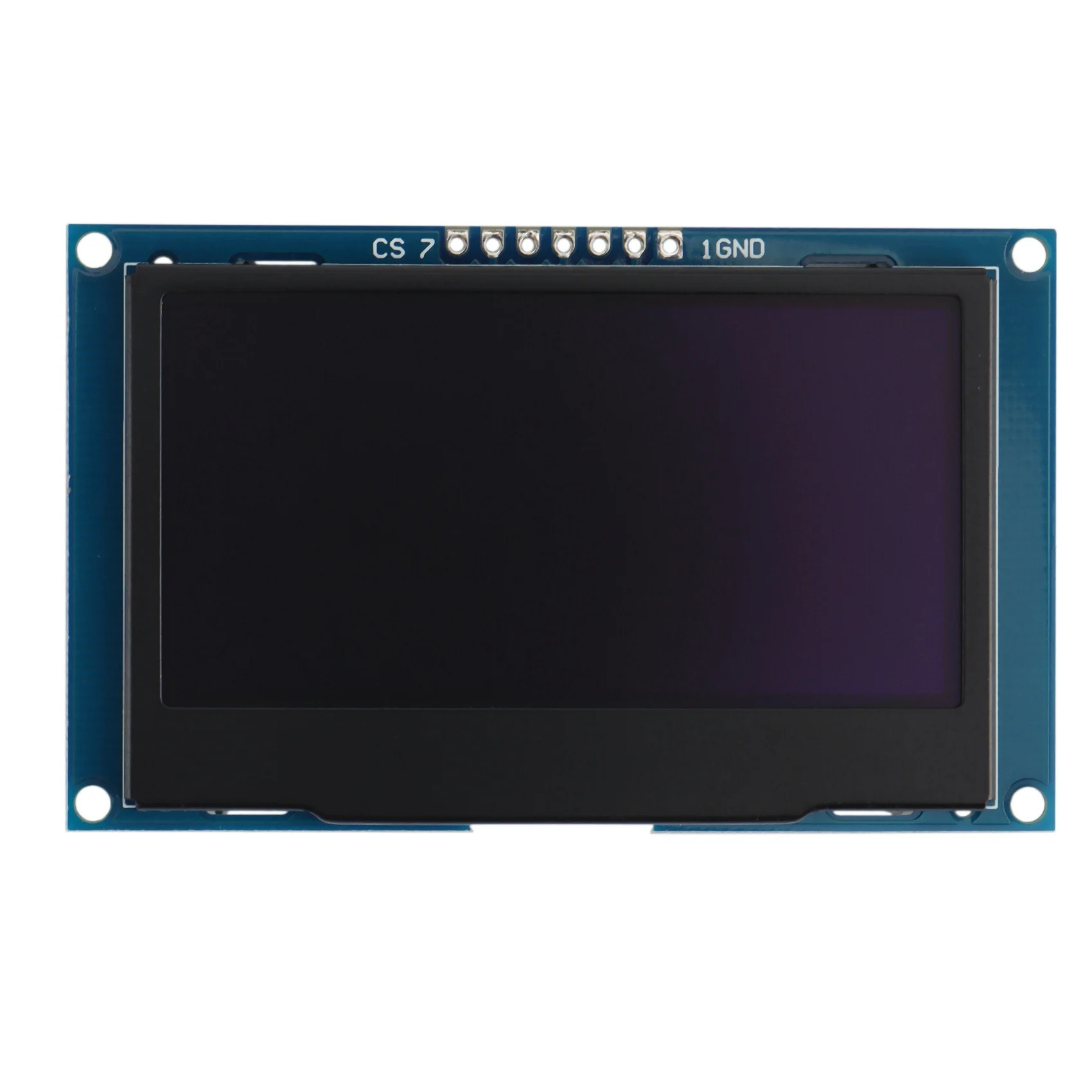 36N 전자 액세서리, 2.42인치 12864 128x64 OLED 디스플레이 모듈 IIC I2C SPI (흰색 글꼴) (파란색)