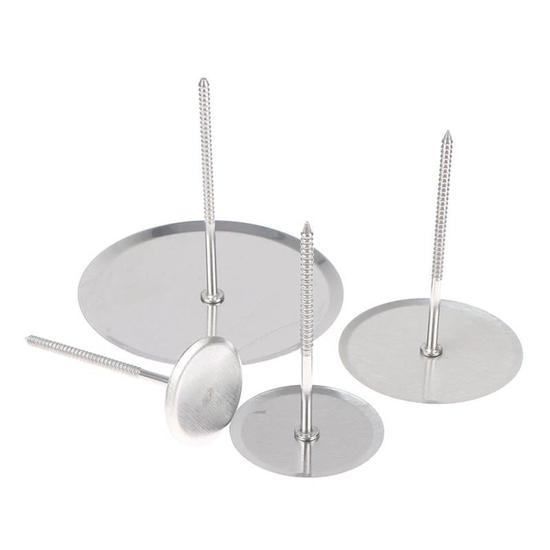 Stainless Steel Piping Nail Cake Baking Piping Stands Tools Cake Flower Nails Bottom Tray Decorating DIY Pastry Kitchen Tools cake mold cake decorating tools cake baking tools cake making tools
