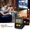 328ft Wireless Meat Thermometer for Grilling Smoker BBQ Oven Digital Food Kitchen Thermometer with 4 Probes Timer Alarm Gift New 3