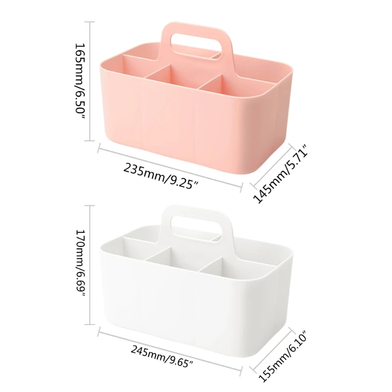 Multi-functional Desk Marker Box Art Supply Storage Box Cosmetic Holder for Vanity Table J60A 6