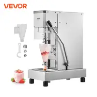 VEVOR Ice Cream Blender 750W High-Speed Ice Cream Maker Mixer Stir Machine 304 Stainless Steel Ice Cream Shaker with Long Handle 1