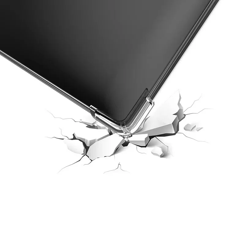 Clear TPU Back Cover Slim Shockproof Case with Airbag Protection
