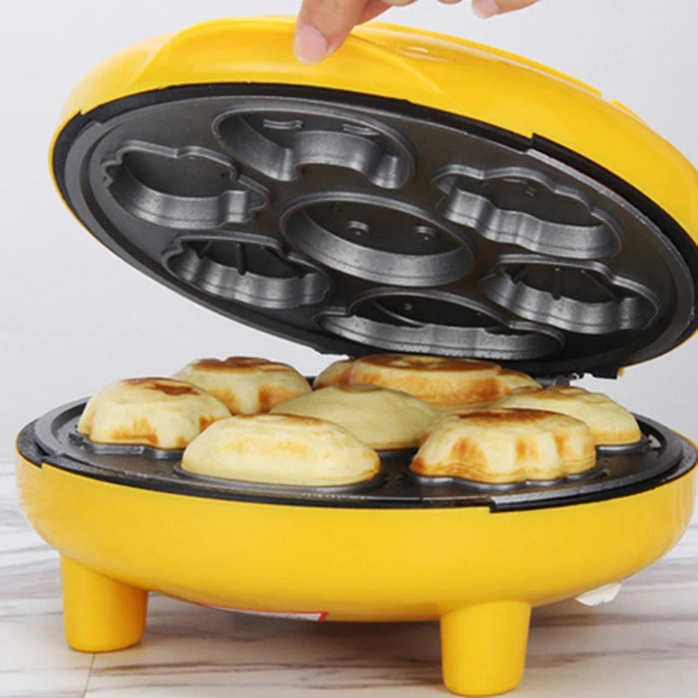 Home MIN MAKE WAFFLE Mini waffle maker for Kids waffle maker machine  taiyaki sanduicheira cocina electrica cake machine - AliExpress