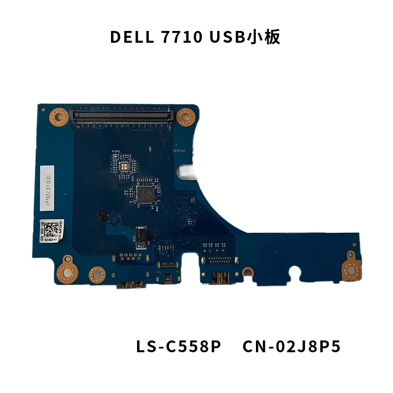 

Original laptop interface board for DELL 7710 HD Thunderbolt HDMI DP IO USB HD board AAPB0 LS-C558P CJFG2 0CJFG2 100% Tested OK
