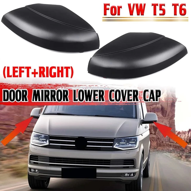 Auto Side Wing Mirror Lower Cover Matte Black for VW Amarok 2013 T5  Facelift 2010-2015