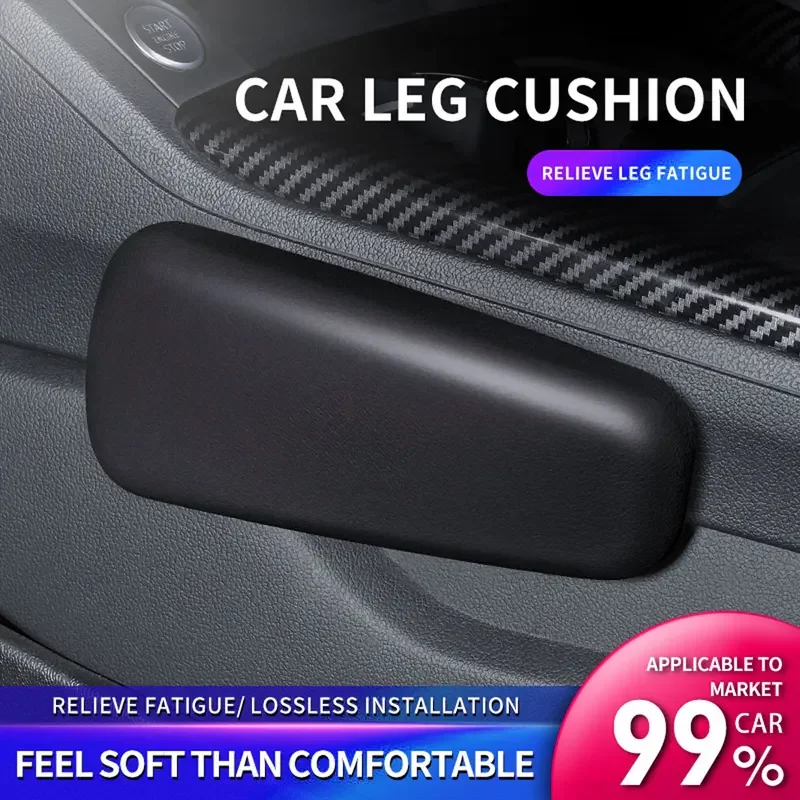 1PC Car Knee Pads Leg Pads Car Leg Rests Knee Door Control Universal Foot Auto Armrest Accessories