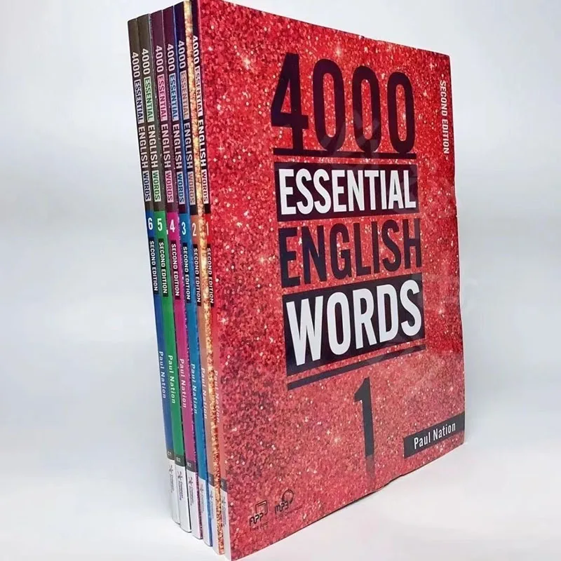 4000 필수 영어 단어 레벨 1-6 IELTS, SAT 코어 단어 영어 어휘집, 6 권 세트, 신제품