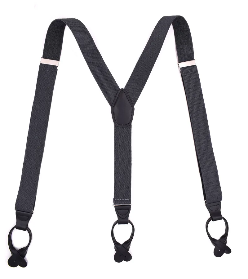 Bretelles Homme 6 Clips Rayées Bleu Et Vert – élastiques Et Ajustables 120 Cm