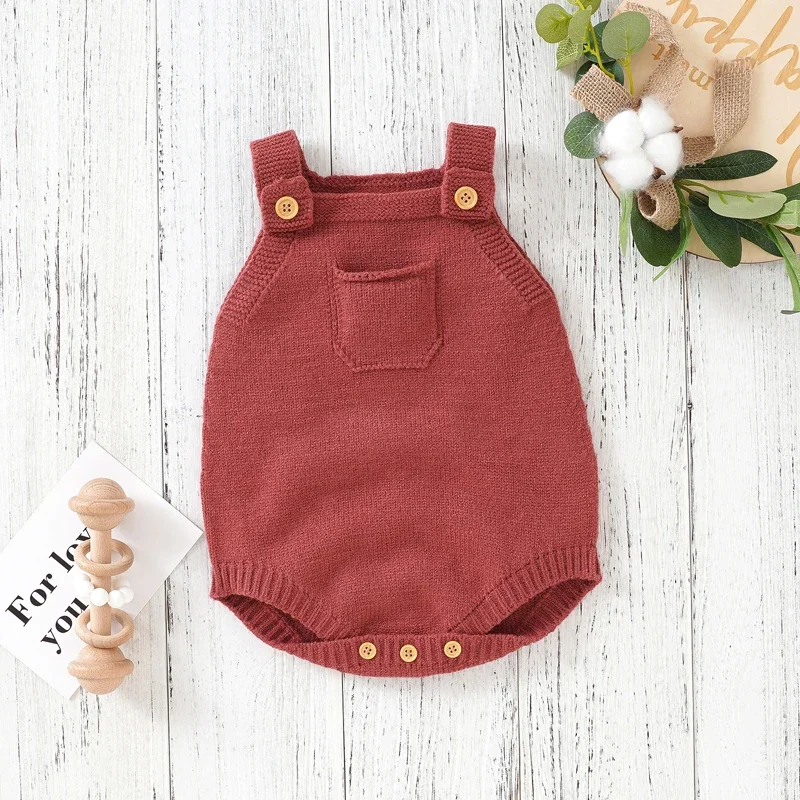 

Детский трикотажный комбинезон без рукавов, на возраст 0-18 месяцев