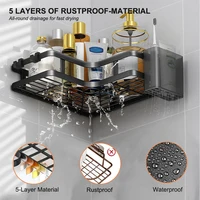 Shower Caddy Basket Shelf Storage Rack