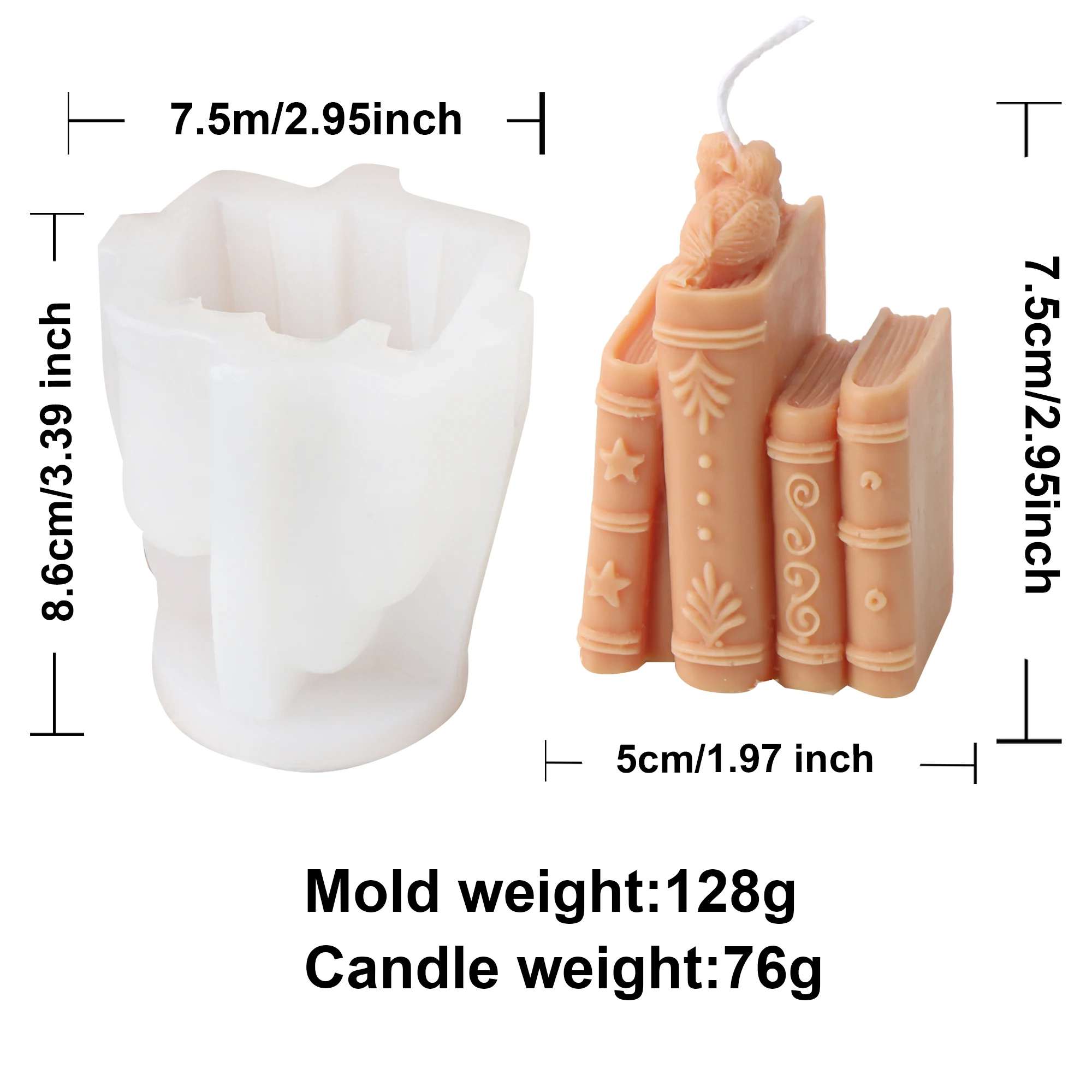 Moule En Silicone Lassmo En Forme D'appareil Photo – Pour Bougie, Béton, Gypse, Savon – DIY Maison