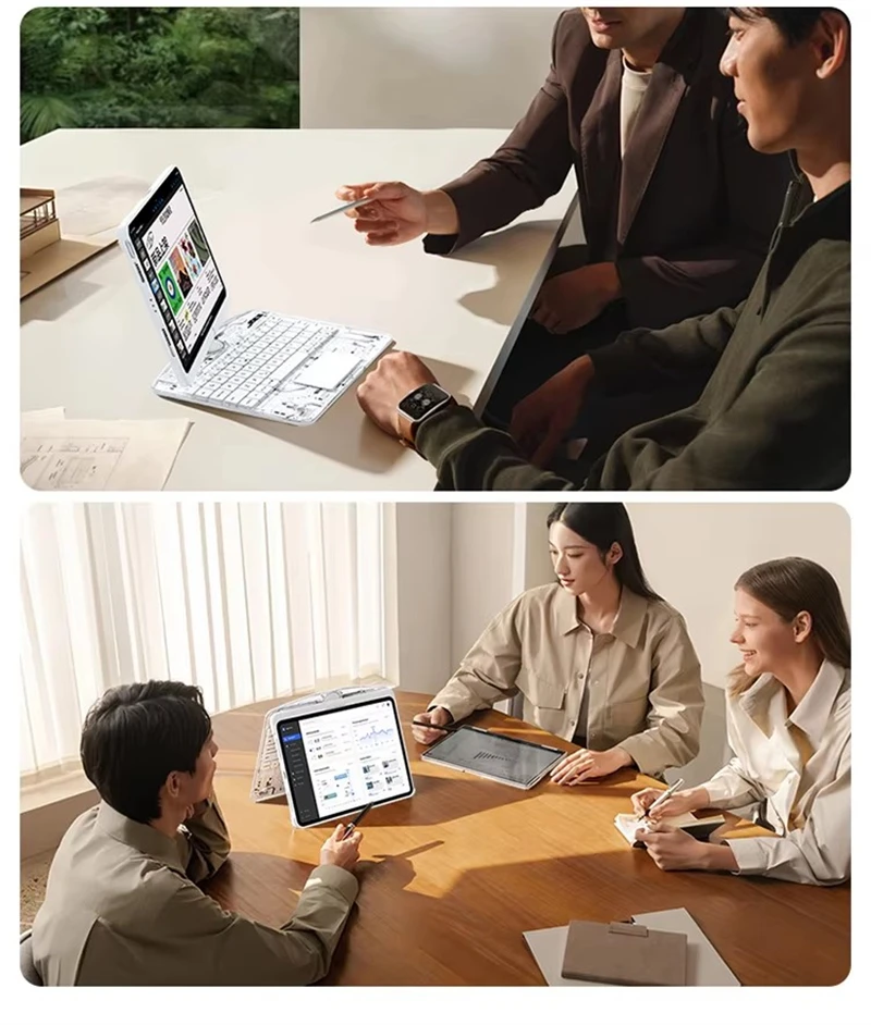 360&deg; Rotating Multi-Touch Trackpad Wireless Bluetooth Keyboard For IPad Air 11 Pro 13 10 10.9 10.2 Inch Backlit Key Board wireless keyboard,wireless keyboard mouse,tablet keyboard,ipad keyboard