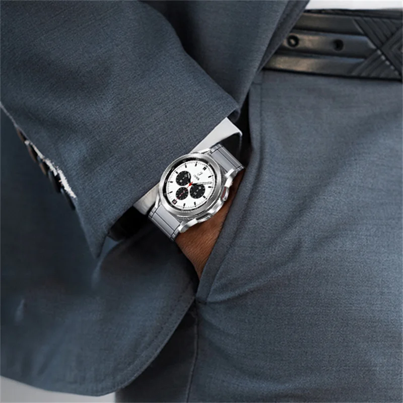 Magnetic Stainless Steel Watch Strap - Adjustable Metal Bracelet