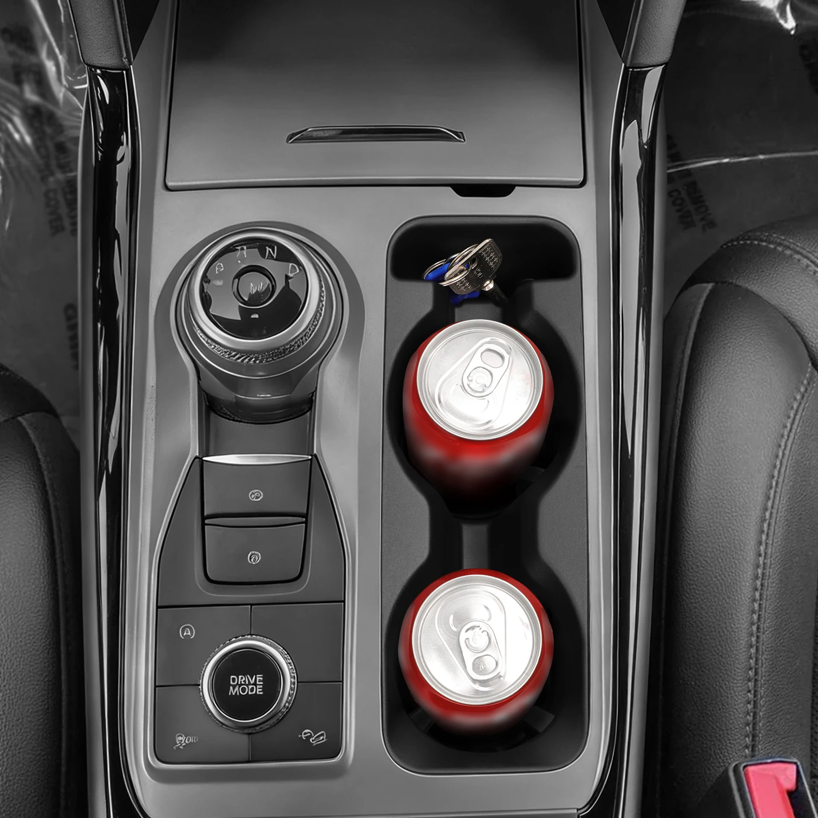 포드 익스플로러 2020-2024 센터 콘솔 컵홀더 차량 내부 액세서리 음료 홀더 수납 케이스