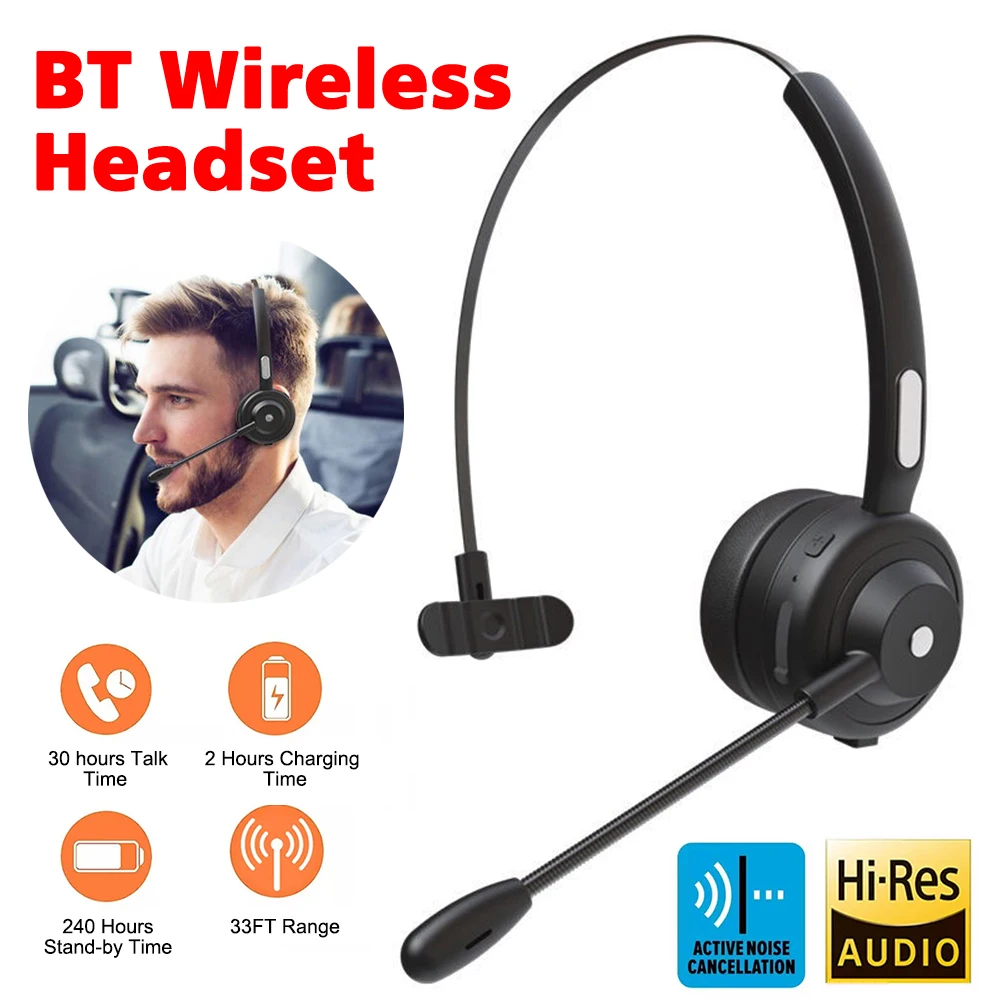 Bluetooth Headphones Bh015b Truck Driver Bluetooth Headset