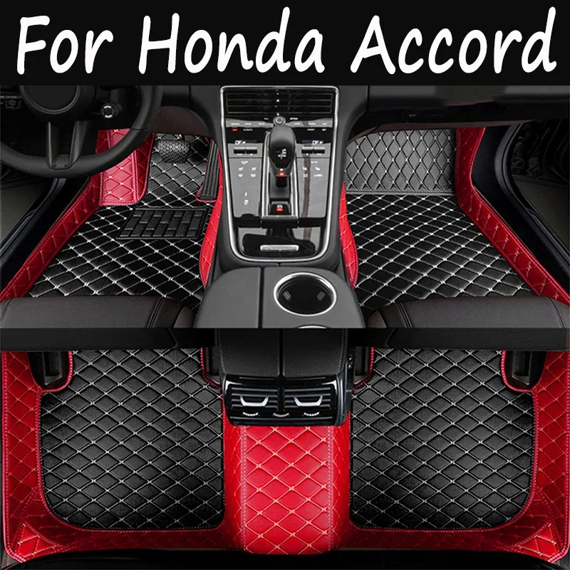 

Car Floor Mats For Honda Accord（10th GEN. Non-hybrid）2018-2021 2019 Custom Auto Foot Pads Automobile Carpet Cover accessories