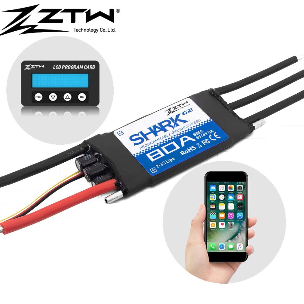 ESC 20A-100A 2-6S pour Drone FPV - Contrôleur Moteur