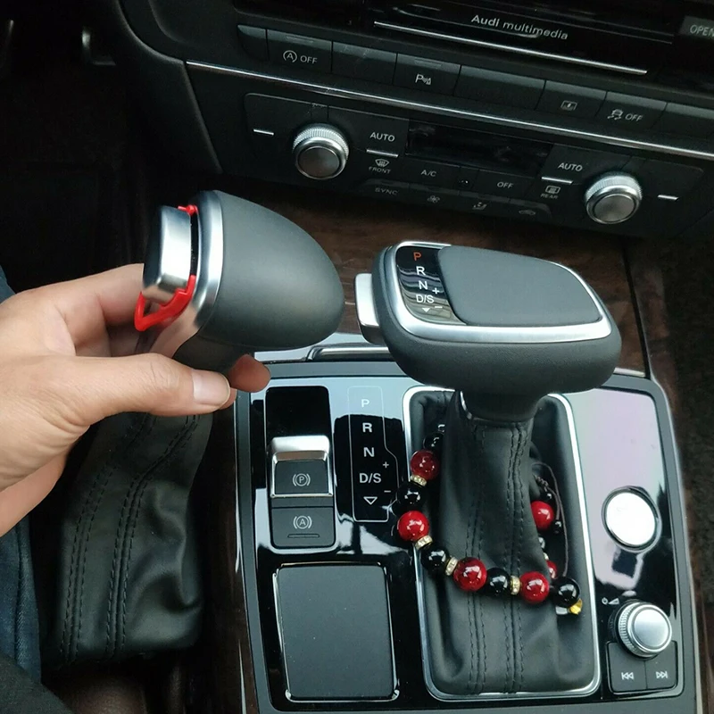 Car Accessories Gearbox Handles Gear Shift Knob Lever Head Gear For Audi A4 B8 A6 C7 B7 A7 C6 A5 A3 8l Q5 Q7 S5 S6 Q3 Gear Shift