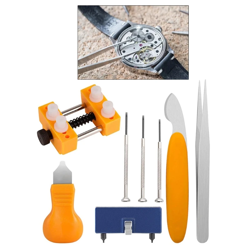 Watch Battery Replacement Tool Kit for Watch Back Case Remover and